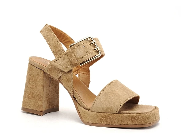 Alpe Nu Pieds Talons Femme 2572 Marron 2 Alpe Nu Pieds Talons Femme 2572 Marron – Image 2