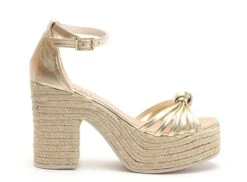 Gaimo Nu Pieds Talons Femme Melissa Or