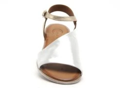 Lune Et L Autre Nu Pieds Plats Femme Sandra Blanc -REN Chaussures Magasin 2715503 4