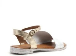 Lune Et L Autre Nu Pieds Plats Femme Sandra Blanc -REN Chaussures Magasin 2715503 5