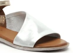 Lune Et L Autre Nu Pieds Plats Femme Sandra Blanc -REN Chaussures Magasin 2715503 6