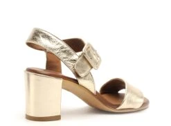 Lune Et L Autre Nu Pieds Talons Femme Corsica Or -REN Chaussures Magasin 2715801 5