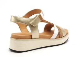 Fugitive Nu Pieds Talons Femme Kiry Or -REN Chaussures Magasin 2717601 5