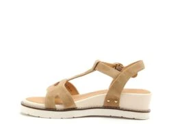 Fugitive Nu Pieds Talons Femme Bilisa Beige -REN Chaussures Magasin 2717901 3
