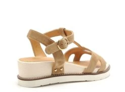 Fugitive Nu Pieds Talons Femme Bilisa Beige -REN Chaussures Magasin 2717901 5