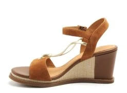 Fugitive Nu Pieds Talons Femme Irdil Beige -REN Chaussures Magasin 2718301 3