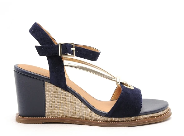 Fugitive Nu Pieds Talons Femme Irdil Bleu 1 Fugitive Nu Pieds Talons Femme Irdil Bleu