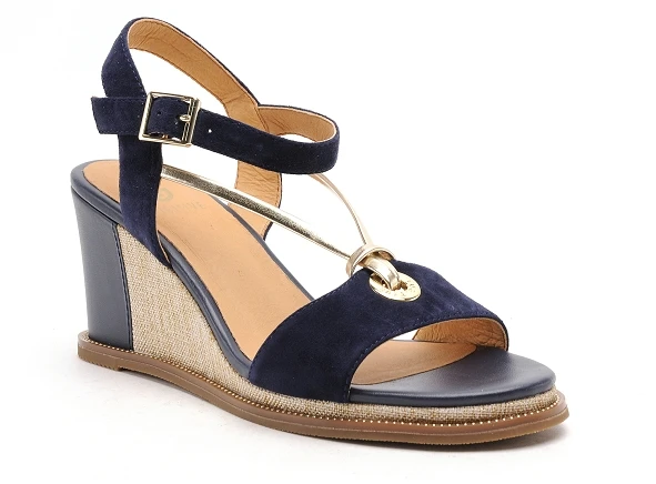 Fugitive Nu Pieds Talons Femme Irdil Bleu 2 Fugitive Nu Pieds Talons Femme Irdil Bleu – Image 2