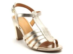 Fugitive Nu Pieds Talons Femme Soana Or -REN Chaussures Magasin 2718401 2