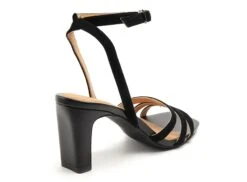 Fugitive Nu Pieds Talons Femme Imulou Noir -REN Chaussures Magasin 2718501 5