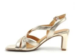 Fugitive Nu Pieds Talons Femme Imouv Or -REN Chaussures Magasin 2718601 3