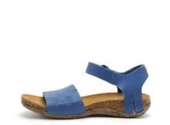 Loints Nu Pieds Plats Femme 31304 Bleu -REN Chaussures Magasin 2720001 3