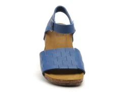 Loints Nu Pieds Plats Femme 31304 Bleu -REN Chaussures Magasin 2720001 4