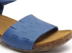 Loints Nu Pieds Plats Femme 31304 Bleu -REN Chaussures Magasin 2720001 6