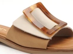 Wikers Mules Et Sabots Plats Femme H34513 Marron -REN Chaussures Magasin 2721801 6