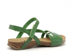 Spike Nu Pieds Plats Femme 143 Vert -REN Chaussures Magasin 2723101 5