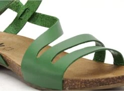 Spike Nu Pieds Plats Femme 143 Vert -REN Chaussures Magasin 2723101 6