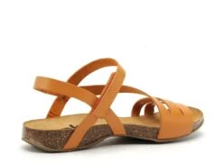 Spike Nu Pieds Plats Femme 143 Orange -REN Chaussures Magasin 2723102 5