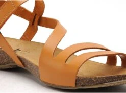 Spike Nu Pieds Plats Femme 143 Orange -REN Chaussures Magasin 2723102 6