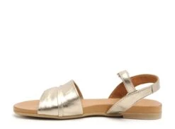 Coco Abricot Nu Pieds Plats Femme Mijoux Bronze -REN Chaussures Magasin 2723701 3