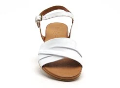 Coco Abricot Nu Pieds Plats Femme Mijoux Blanc -REN Chaussures Magasin 2723702 4