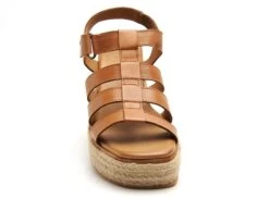 Coco Abricot Nu Pieds Talons Femme Millas Marron -REN Chaussures Magasin 2724601 4