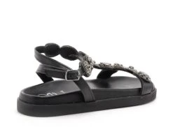 Studio Mode Nu Pieds Plats Femme Macarela 53 Noir -REN Chaussures Magasin 2726701 5