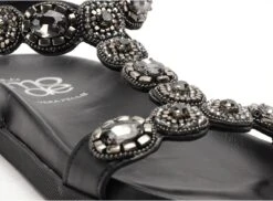 Studio Mode Nu Pieds Plats Femme Macarela 53 Noir -REN Chaussures Magasin 2726701 6