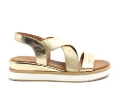 Inuovo Nu Pieds Plats Femme 113015 Or