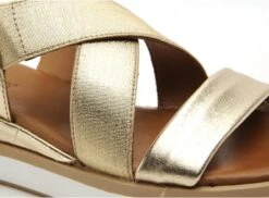 Inuovo Nu Pieds Plats Femme 113015 Or -REN Chaussures Magasin 2726801 6