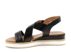 Inuovo Nu Pieds Plats Femme 113015 Noir -REN Chaussures Magasin 2726802 3