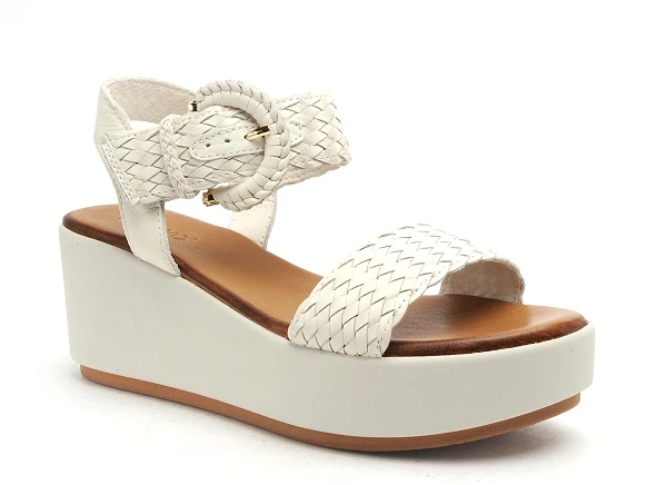 Inuovo Nu Pieds Talons Femme 123035 Blanc 2 Inuovo Nu Pieds Talons Femme 123035 Blanc – Image 2