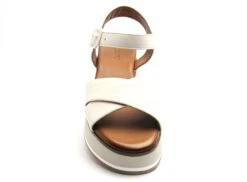 Inuovo Nu Pieds Plats Femme 983004 Blanc -REN Chaussures Magasin 2727001 4