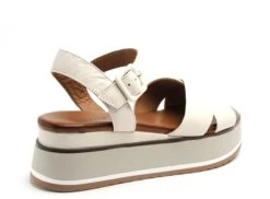 Inuovo Nu Pieds Plats Femme 983004 Blanc -REN Chaussures Magasin 2727001 5