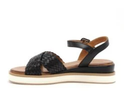 Inuovo Nu Pieds Plats Femme 113065 Noir -REN Chaussures Magasin 2727202 3