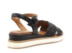 Inuovo Nu Pieds Plats Femme 113065 Noir -REN Chaussures Magasin 2727202 5