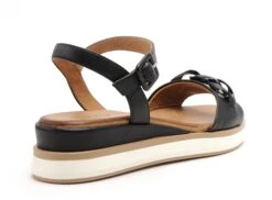 Inuovo Nu Pieds Plats Femme 113064 Noir -REN Chaussures Magasin 2727302 5