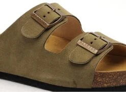 Plakton Mules Et Sabots Plats Femme Cp Beta Kaki -REN Chaussures Magasin 2733101 6