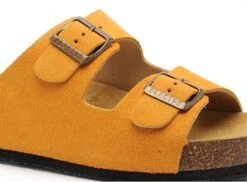 Plakton Mules Et Sabots Plats Femme Cp Beta Orange -REN Chaussures Magasin 2733102 6