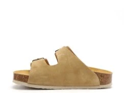 Plakton Mules Et Sabots Plats Femme Cp Beta Beige -REN Chaussures Magasin 2733103 3