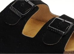 Plakton Mules Et Sabots Plats Femme Cp Beta Noir -REN Chaussures Magasin 2733104 6