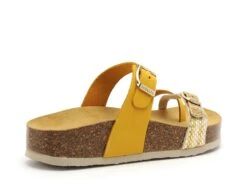 Plakton Mules Et Sabots Plats Femme Cp Bombay Jaune -REN Chaussures Magasin 2733601 5