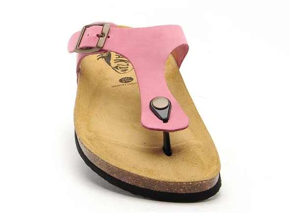 Plakton Mules Et Sabots Plats Femme Bolero Rose 4 Plakton Mules Et Sabots Plats Femme Bolero Rose – Image 4