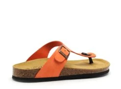 Plakton Mules Et Sabots Plats Femme Bolero Orange -REN Chaussures Magasin 2733903 5