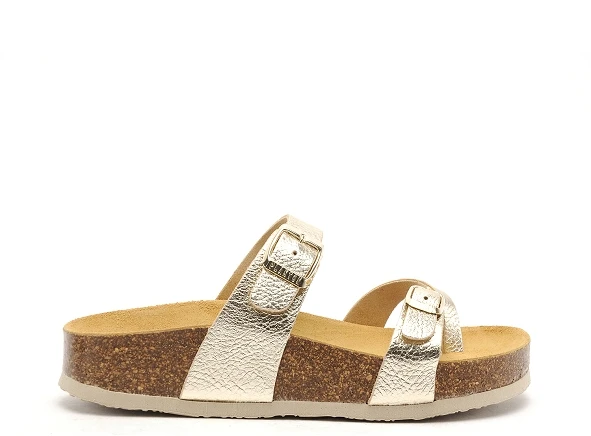 Plakton Mules Et Sabots Plats Femme Cp Bombay Or 1 Plakton Mules Et Sabots Plats Femme Cp Bombay Or