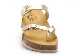 Plakton Mules Et Sabots Plats Femme Cp Bombay Or 9 Plakton Mules Et Sabots Plats Femme Cp Bombay Or -REN Chaussures Magasin 2734301 4