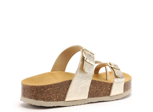 Plakton Mules Et Sabots Plats Femme Cp Bombay Or 5 Plakton Mules Et Sabots Plats Femme Cp Bombay Or – Image 5