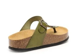 Plakton Mules Et Sabots Plats Femme Cp Bolero Vert -REN Chaussures Magasin 2734501 5
