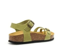 Plakton Nu Pieds Plats Femme Cp Zomba Vert -REN Chaussures Magasin 2734601 5