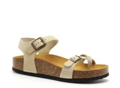 Plakton Nu Pieds Plats Femme Cp Zomba Beige -REN Chaussures Magasin 2734603 2